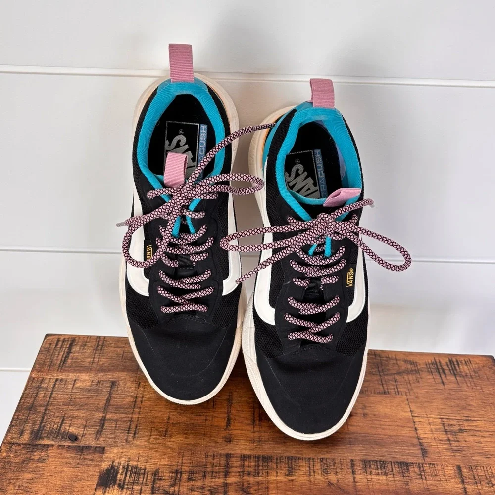 Vans Ultrarange Exo Pop Color Black/Multi Sneakers Women's Size 7